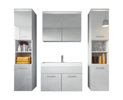 China Factory Directly Wholesale High Quality Contemporary Wooden Bathroom Vanity Cabinet Bathroom Furniture Set for sale