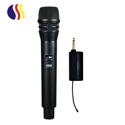 China Hot Selling Handheld Microphone Karaoke Microphone Handheld Wireless Microphone With Receiver Super Mini Microphone for sale