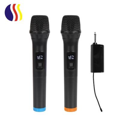 China 2021 Universal Microphone Handheld Microphone Karaoke Wireless Microphone With Handheld Receiver for sale