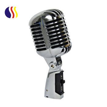 China Professional Microphone Vintage Microphone Singing Cable Classic Dynamic Microphone for sale