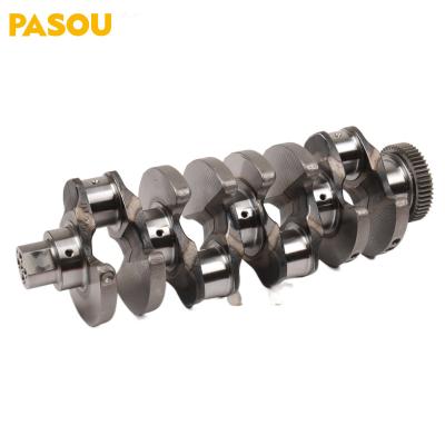 China Forged Steel PASOU 7004184C91 MaxxForce3.2L Engine Crankshaft For JAC 1040 V6 Truck Spare Parts for sale