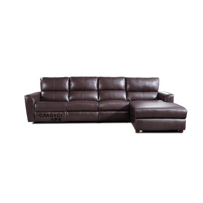 China Living Room Furniture Reclining Sofa , Home Furniture Sectional Recliner Sofa Chair for sale