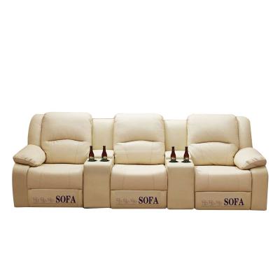 China Latest Modern Design Sofa Home Theater Wooden Corner Sofa Design, Home Theater Recliner Chairs for sale