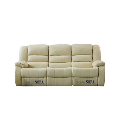 China Modern High Quality Leather Home Theater Sofa Seat , Contemporary Modern Fabric Recliner Chair for sale