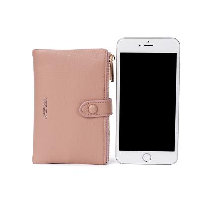 China None FFY Wallet Women PU Leather Short Wallets Quality Coin Purse Women Latches Button Purse With Credit Cards Holder for sale