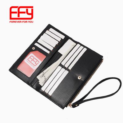 China New Arrival Fashion Women's Anti-theft Wallet Long Purse Card Wristband Wallet For Women for sale