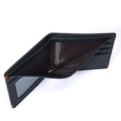 China No 2021 FFY Newly Top Leather Wallet Good Grain Men's Bifold Wallets for sale