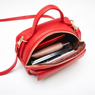 China High Quality Wholesale China Round Shoulder Bag Lady Handbag Set for sale