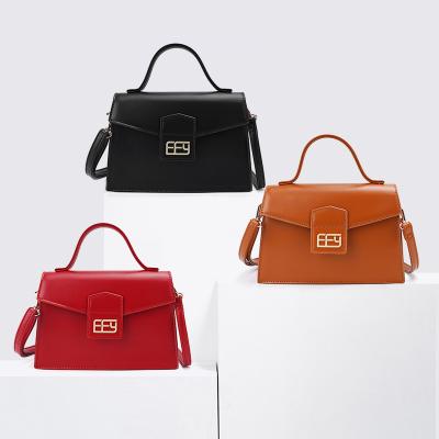 China 2021 Fashion Women's High Quality Fashion PU Leather Handbags Purses and Purses Bag Tote Ladies Shoulder for sale