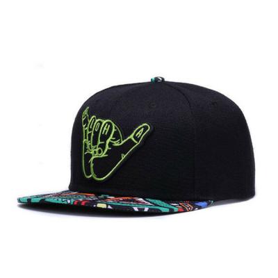 China JOINT Custom Embroidery Logo Fashion Character Printing Hip Hop Snapback Hat & Cap For Men for sale