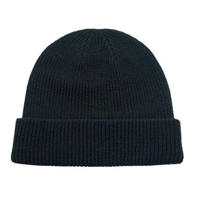 China JOINT Wool Shorts Custom Beanies Plain Black Boys Sports Beanie Hats for sale