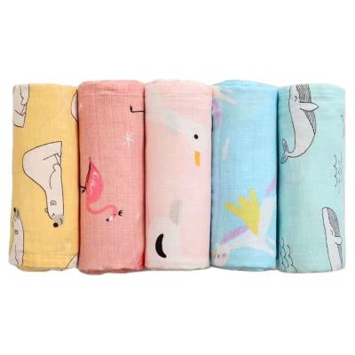 China Anti-Static Custom Soft Muslin Baby Sheet Cozy Blanket Bed Sheets for sale