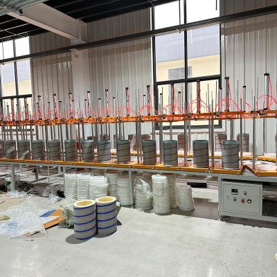 China Factory wholesale filter element ring heating drying line u-type processing line Full-automatic 60 end station kiln station factory wholesale for sale