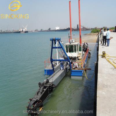 China hot sale cutter suction dredger 1200m3/h SKD-1225/A flow rate for sale