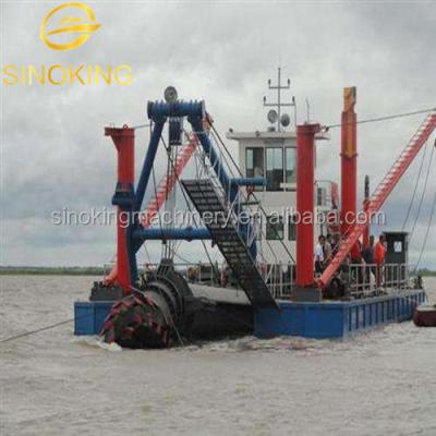 China 5000m3/h cutter suction dredger made in china 17.5*3.8*2.5m for sale