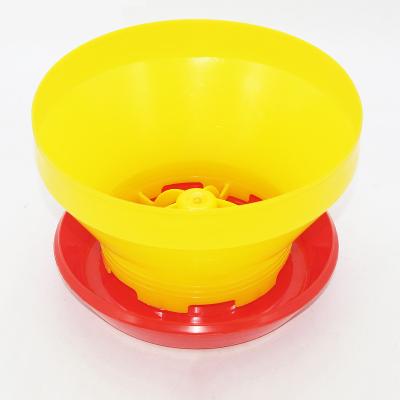 China Farms Poultry Feed Tray Chicken Duck Goose Pet Turbo Plastic Auto Feeder for sale