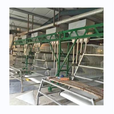 China Easily Install Factory Egg Chicken Poultry Farming Customization Galvanized Equipment Layer Chicken Cage for sale