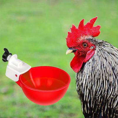 China Long Life Automatic Chicken Water Drinker Cups Water Drinker Bowl For Poultry Chickens for sale