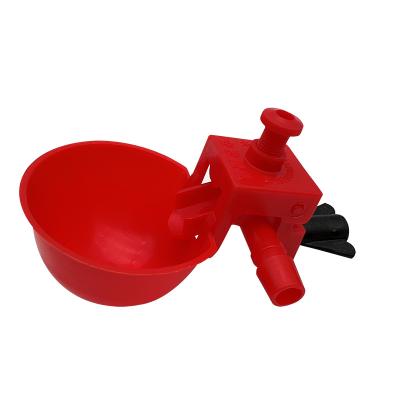 China Automatic Long Life Livestock Chicken Raising Water Bowl Nipple Chicken Plastic Drinkers for sale