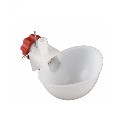 China Poultry Drinker Pigeon Chicken Water Drinker Cup Poultry Plastic Animal Feeders And Drinkers for sale