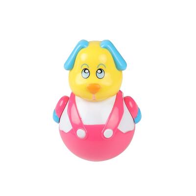 China ABS Baby Early Education Toys Children Ratchet Bell Tumbler Toys Cute Educational Children Developmental Toys for sale