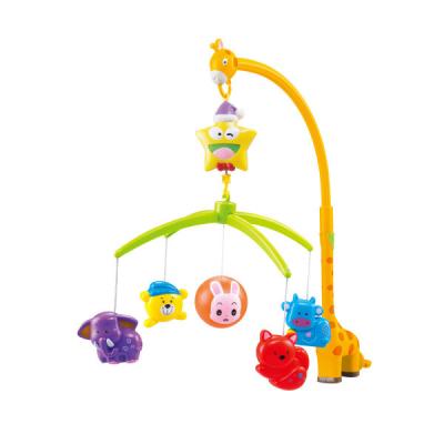 China Musical Sleep Music Soothes Plastic Hanging Hutches Crib Bell Toy Baby Crib Music Bed Bell Crib Mobile for sale