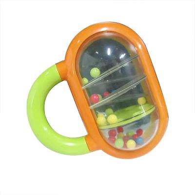 China STUFFED Newborn Baby Toys Mini Tote Bag Music Plastic Rattle Toys Rattling Toys for sale