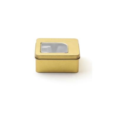 China Gift & Square Craft Gift Box Packaging Tin Metal Tin Box For Gift Packaging for sale