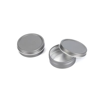 China Custom Size and Color Tin Can Candle Jar Aluminum Empty Personal Care Tin Box for sale