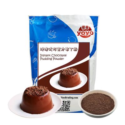 China Taiwan Natural Desert Instant Chocolate Pudding Powder for sale