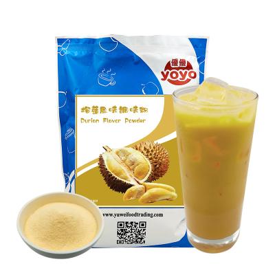 China Natural Durian Fruit Flavor Milk Tea Drinks Powder Taiwan for sale