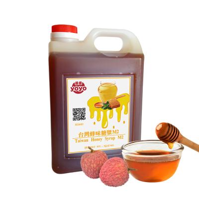 China Dessert Etc Lychee Flavor Bubble Tea Honey Syrup m2 drink from Taiwan for sale