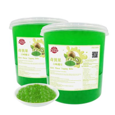 China Taiwan's Drink Famous Jumping Boba's Kiwi Flavor Juice Ball Product for sale