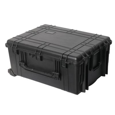 China Waterproof PP Trolley case785*585*340 Toolcase Foam Crate Storage Case Construction for sale