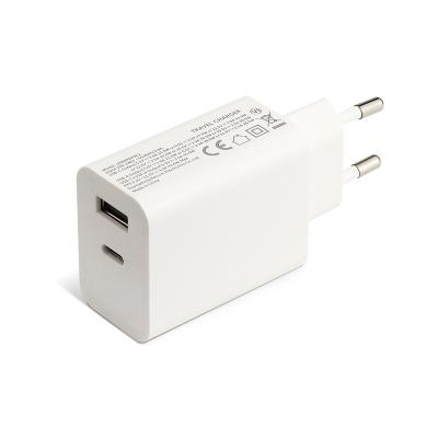 China UniversalÂ   New Arrival 30w Fast Charging Type-c 3.0 Fast Charging Mobile Phone QC 3.0 Usb Eu Plug Wall Charger Adapter Left Fast Charger for sale