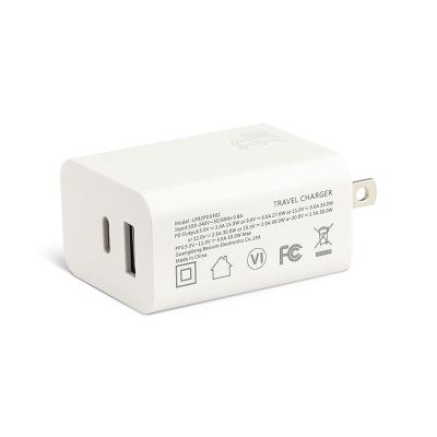 China UniversalÂ   UF82PD3302 Us 30w Fast Charging 3.0 Multi Usb Wall Charger Dual Phone Charger Fast Charging Access for sale