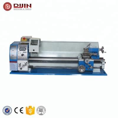 China Machinery repair shops price best of small bench lathe bhc250vf with auto feed for sale for sale