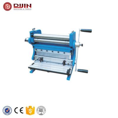 China Machinery Repair Shops 2021 Hot Selling 3 IN 1 Combination Shear Press Manual Roll Brake and Slip Bend Machine 305mm for sale