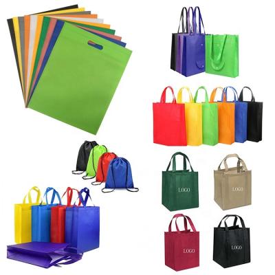 China Who respects the environment; Recyclable; 2020 Amazon reusable hot sales promotion large grocery store packaging customized tnt supermarket non woven shopping bag for sale