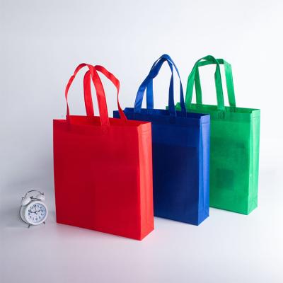 China Recyclable Promotion Eco-friendly Reusable Ultrasonic Cheap Custom Wholesale Nonwoven Grocery Bag for sale