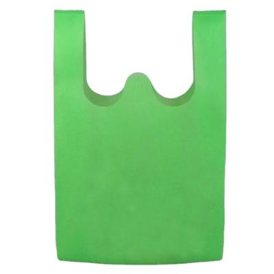 China Eco - Friendly Wholesale Non Woven Ultrasonic T Shirt PP Shopping Bag for sale