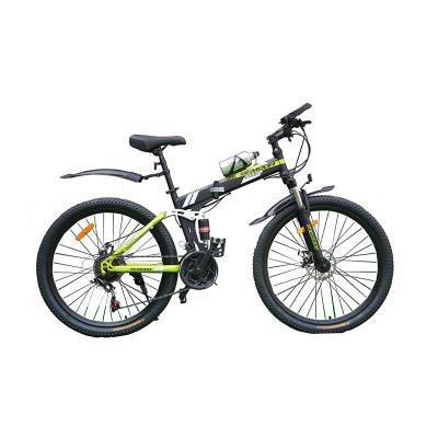 China Street foldable bicycle mountain bicycle full suspension mtb 26 inch adult mountain folding bike for sale