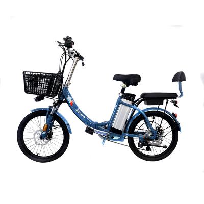 China Aluminum alloy in the running hard electric bike 48V adjustable removable battery 7 speed e bike frame city electric bicycle for sale