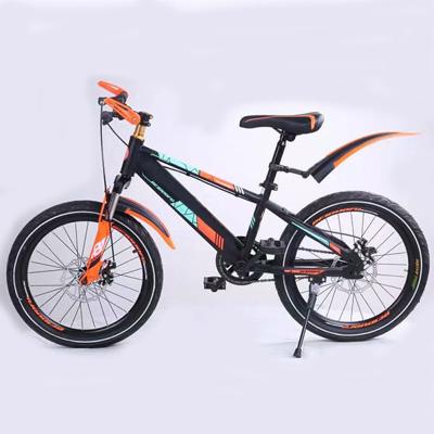 China Steel 16 high 18 20 inch knife rim child mountain bike disc brake kid MTB steel frame sticker kids mountain bike colorful mtb bikes for sale