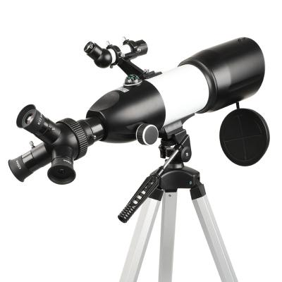 China ABS+Optical Glass+Metal Three Eyepieces 80400 High Definition Astronomical Telescope 360 ​​Degree Rotate 45X For Kids And Beginners With Tripod for sale