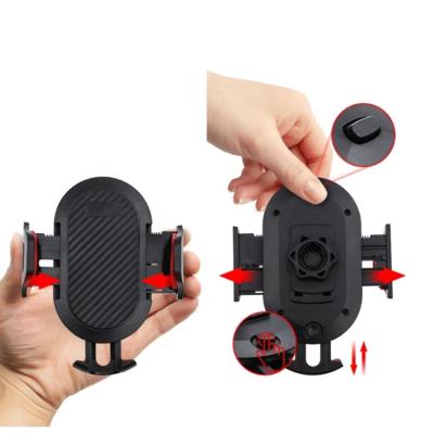 China One button version 360 one button version convenience gravity suction cup car holder for phone for sale