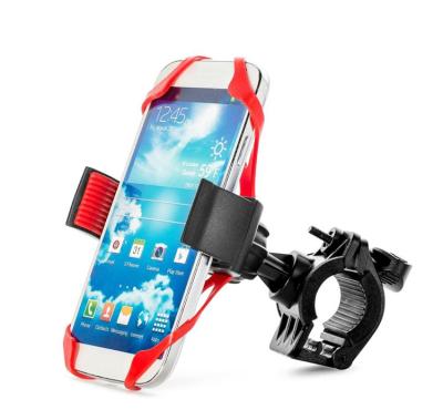 China Universal Outdoor Adjustable Phone Holder Silicone Bicycle Bike Phone Holder for sale