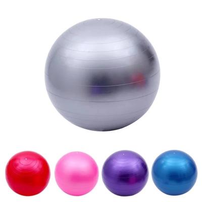 China Wholesale 55cm 65cm 75cm Yoga Ball PVC Exercise Ball Gym Colorful Yoga Ball Anti-burst 200 kilograms for sale