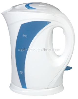 China 360 Degree Rotation Base 2.0L/1.7L/1.2L/1.0L Plastic Kettle And Plastic Electric Kettle for sale