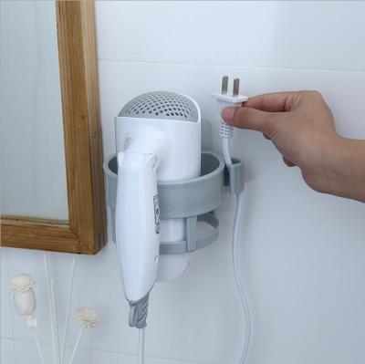 China Sustainable Hot Sales High Quality Bathroom Hands Free Wall Mount Hair Dryer Rack for sale